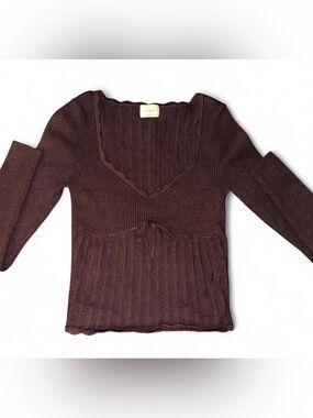 Aritzia Soloist Knit Top